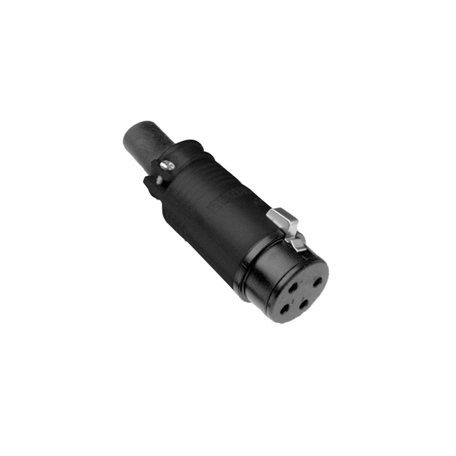 CONN PLUG FMALE 5P TIN SLDR CUP