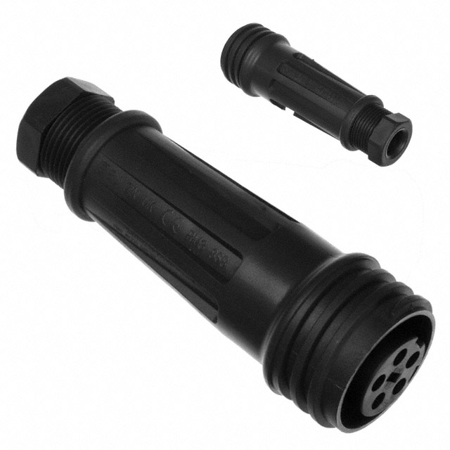 CONN RCPT FMALE 5P NICKEL SCREW