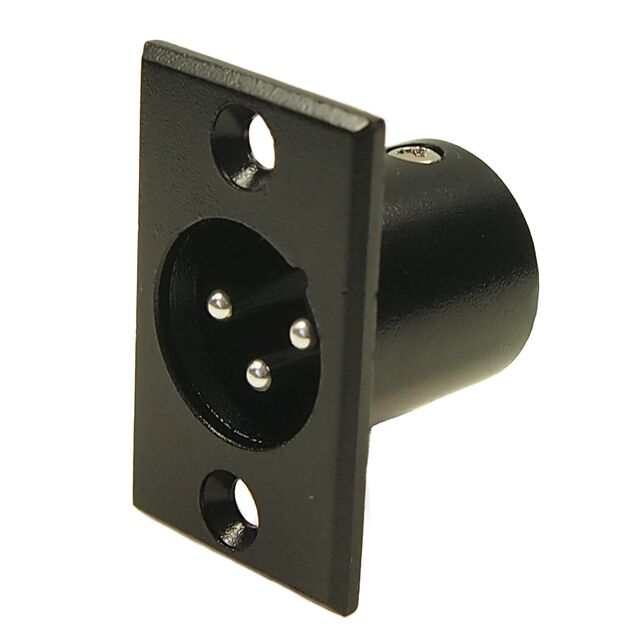 XLR  3ACM/BM BLACK MALE