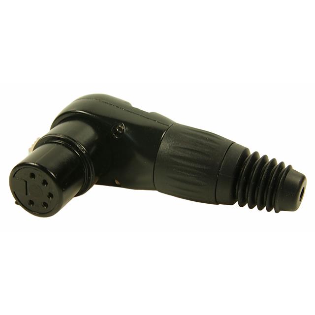 RAMP 5P XLR FEMALE PLUG BLACK