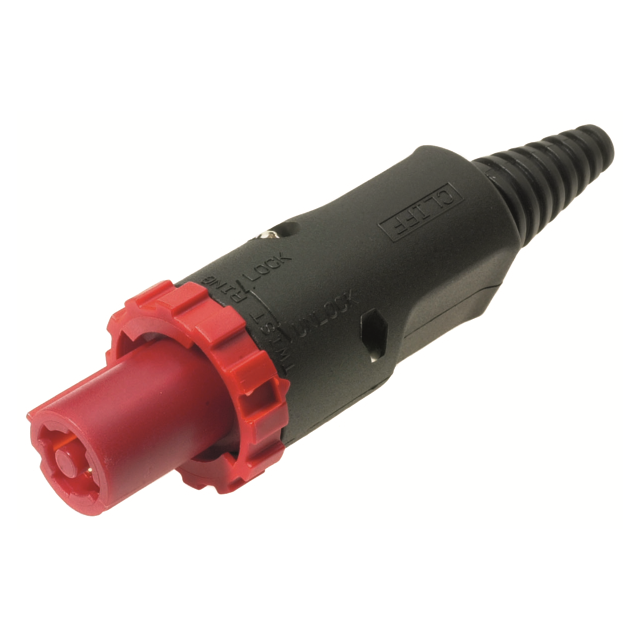 CLIFFCON STR PLUG 4PC/P/HV RED