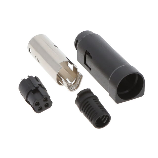 FEMALE 4 PIN POWER DIN INLINE