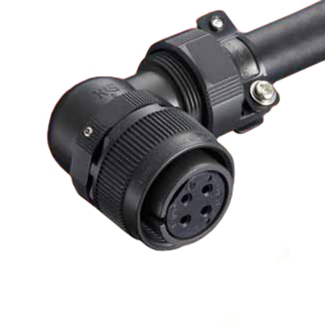 CONN PLUG FMALE 4P SOLDER CUP