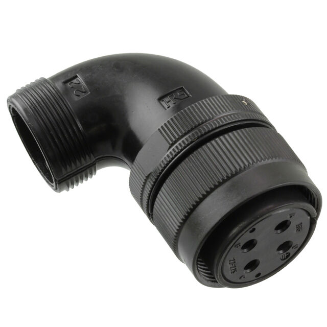 CONN PLUG FMALE 4P SOLDER CUP