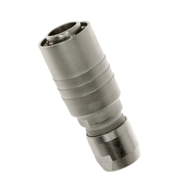 CONN PLUG MALE 4P GOLD SLDR CUP