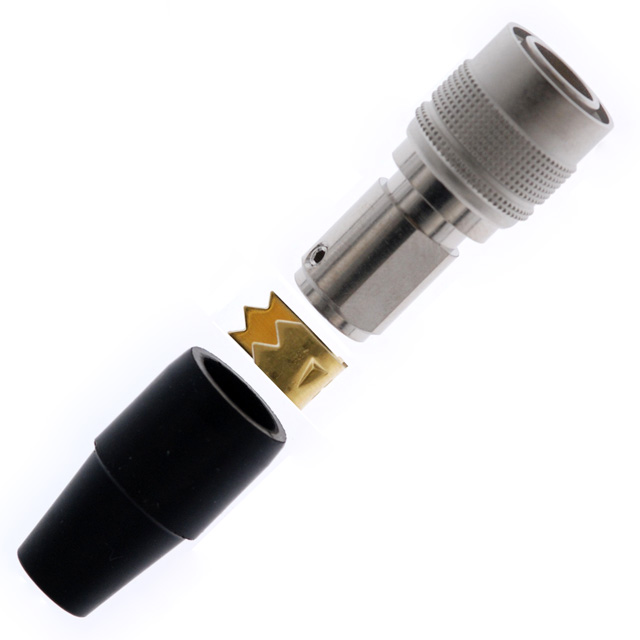 CONN PLUG MALE 10P GOLD SLDR CUP