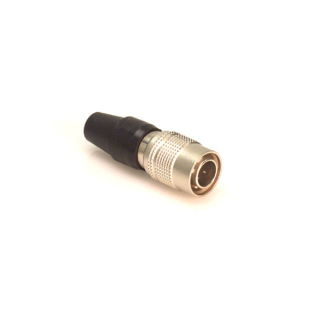 CONN PLUG MALE 4P SILV SLDR CUP