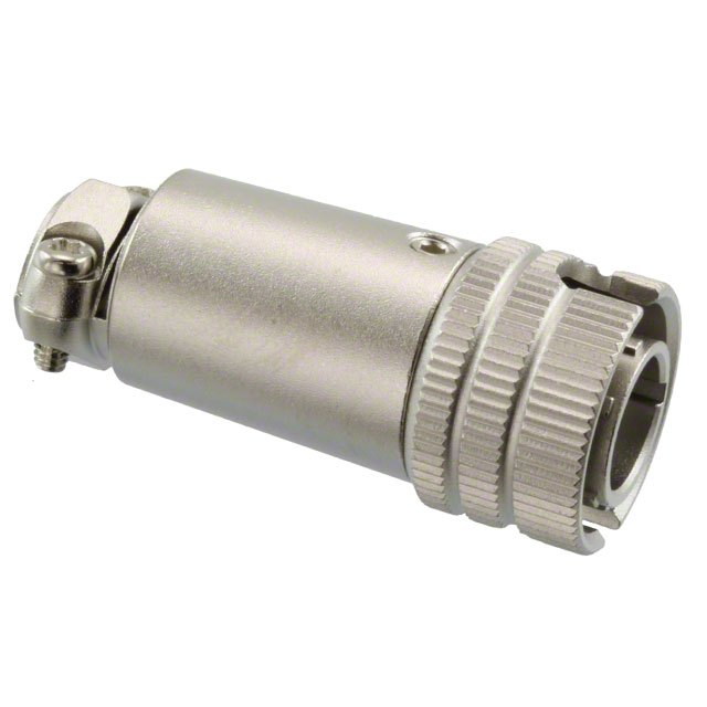 CONN PLUG MALE 6P SILV SLDR CUP