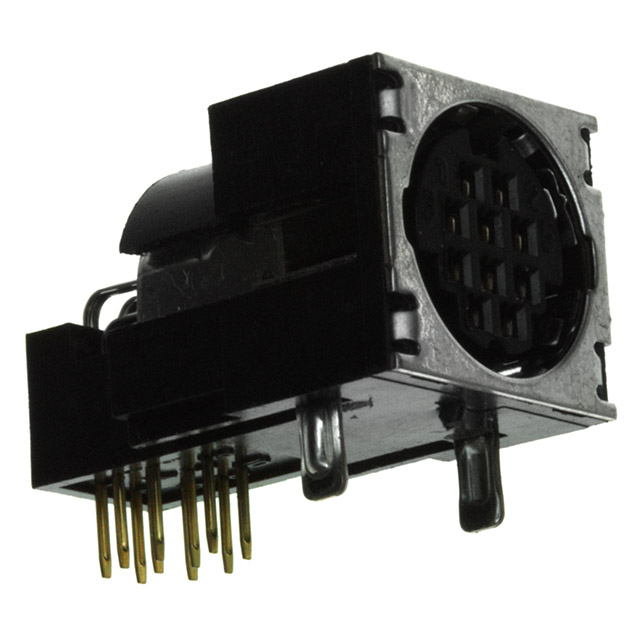CONN RCPT FMALE 10POS GOLD SLDR
