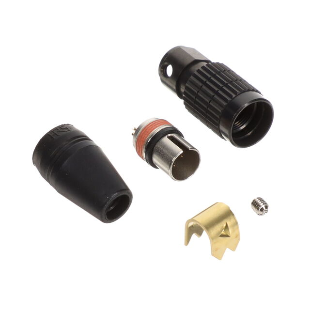 CONN PLUG MALE 8P GOLD SLDR CUP