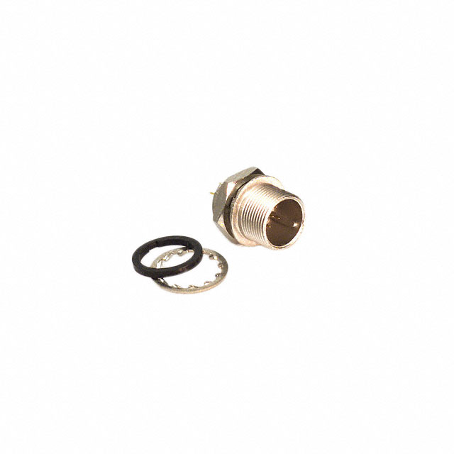 CONN RCPT MALE 8POS GOLD SOLDER