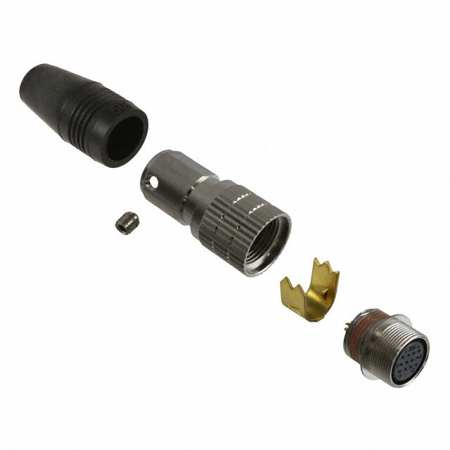 CONN JACK FMALE 12POS GOLD SLDR