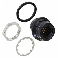 CONN RCPT MALE 12POS GOLD SOLDER