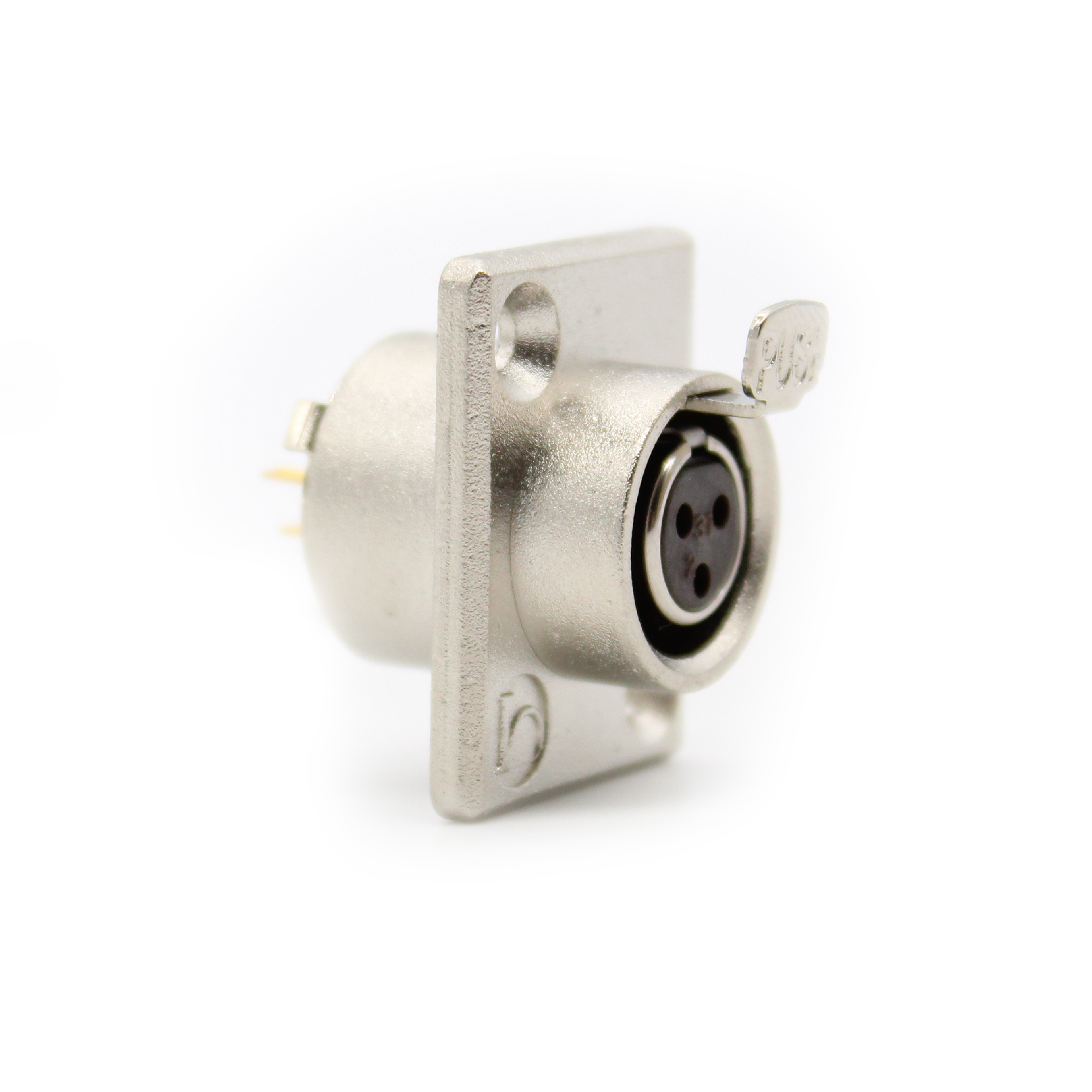 CONN PLUG FMALE MINI XLR 3P SLDR
