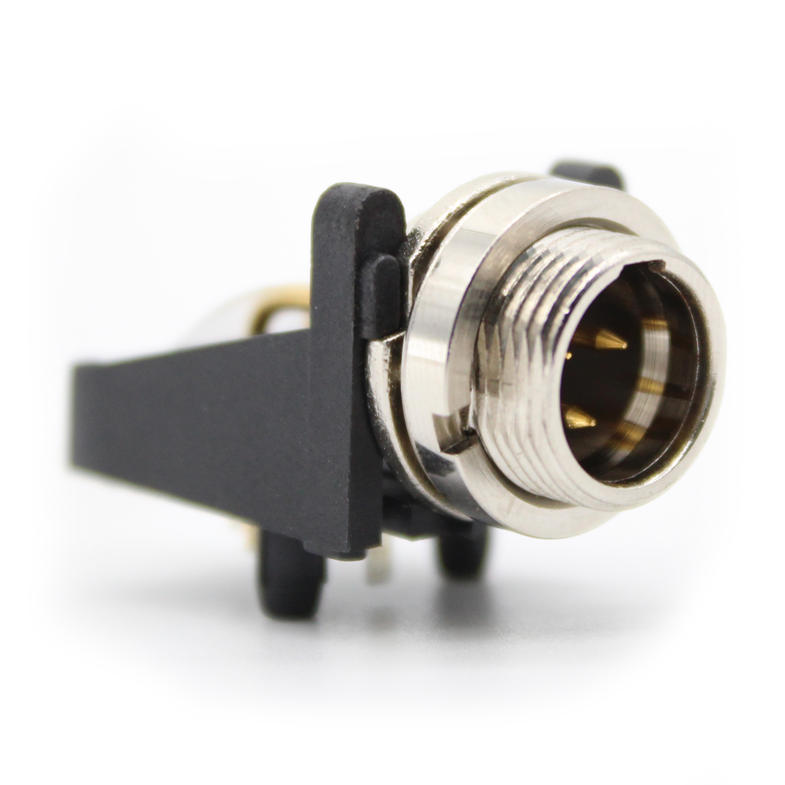 CONN RCPT MALE MINI XLR 3POS SLD
