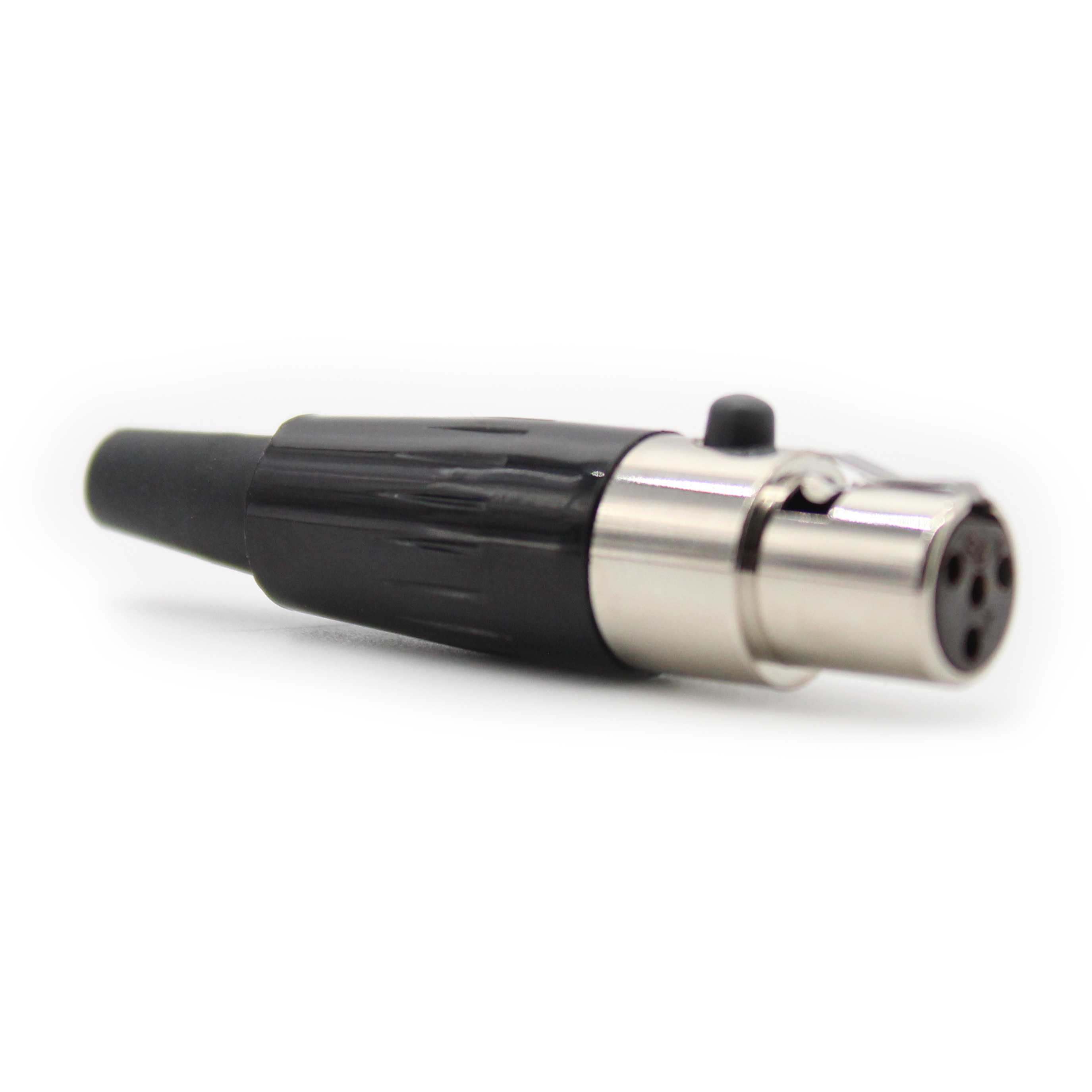 CONN PLUG FMALE MINI XLR 4P SLDR