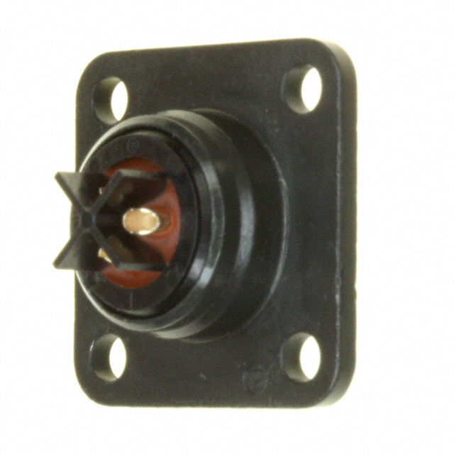 CONN RCPT MALE 4P SOLDER CUP