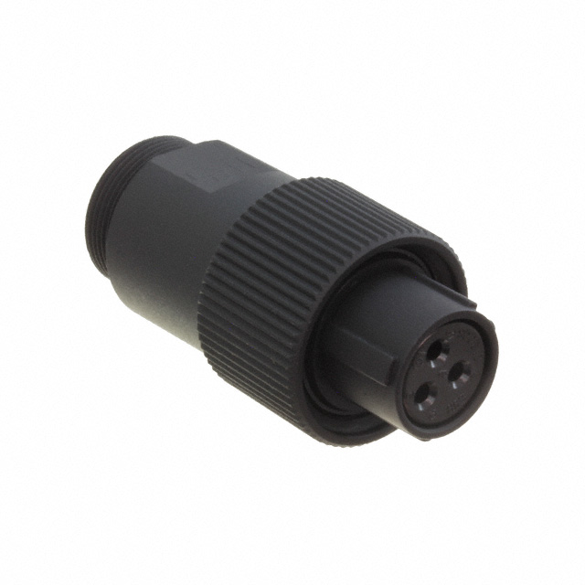 CONN PLUG FMALE 3P SOLDER CUP