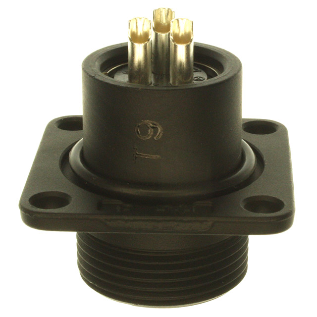 CONN RCPT FMALE 3P SOLDER CUP
