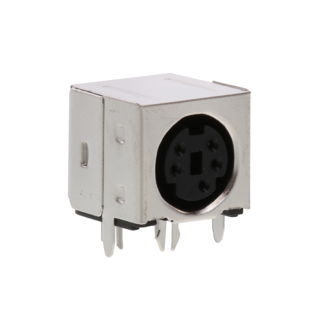 CONN RCPT FMALE MINI DIN 5P SLDR
