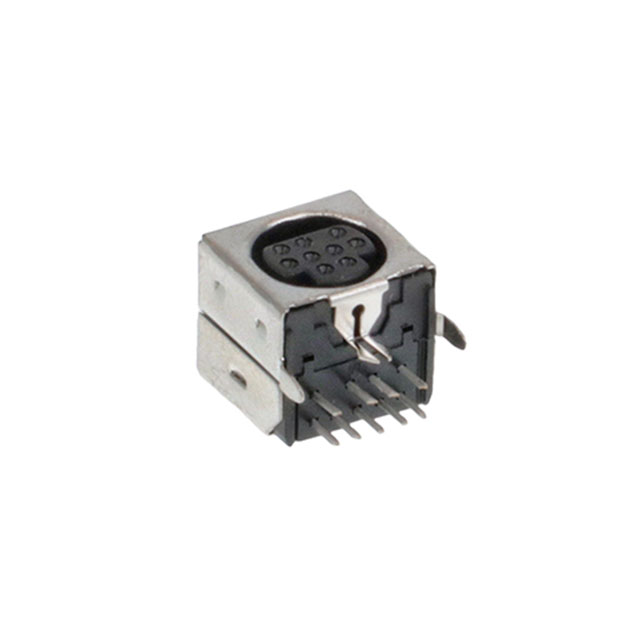CONN RCPT FMALE MINI DIN 9P SLDR