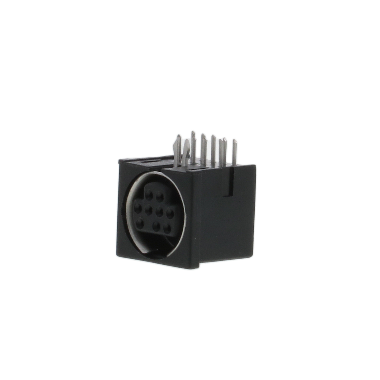 CONN RCPT FMALE MINI DIN 9P SLDR
