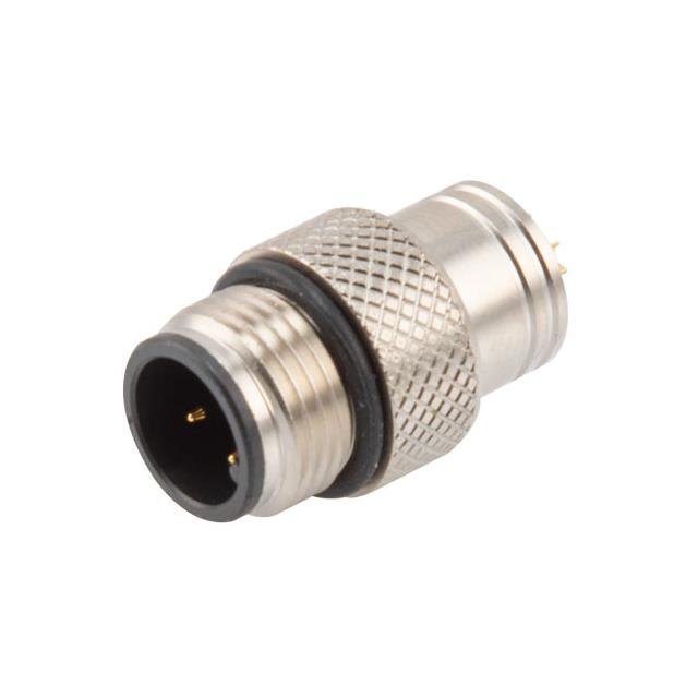 M12 4P A-CODE MOLD CONNECTOR, MA