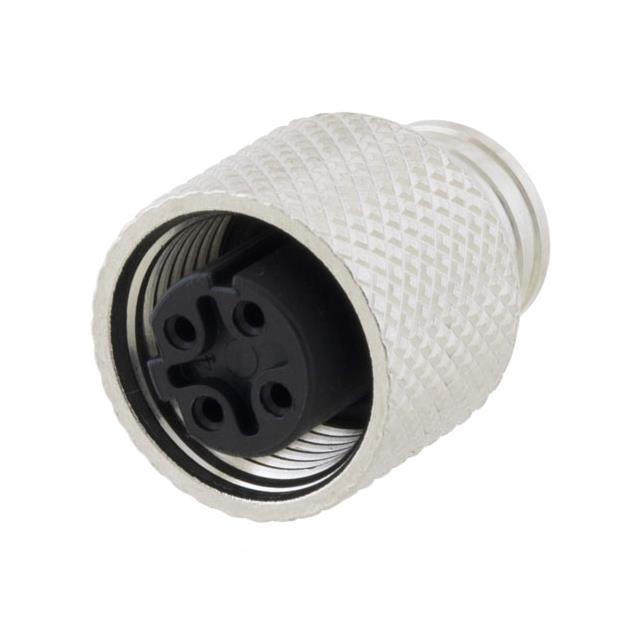 M12 4P D-CODE FEMALE CONNECTOR M