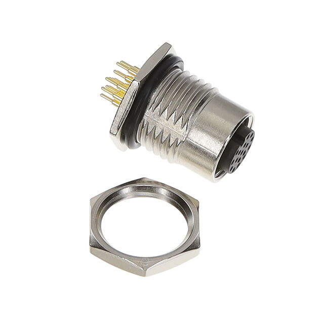 M SERIES, M12, 1.5A, 17 PINS, RE
