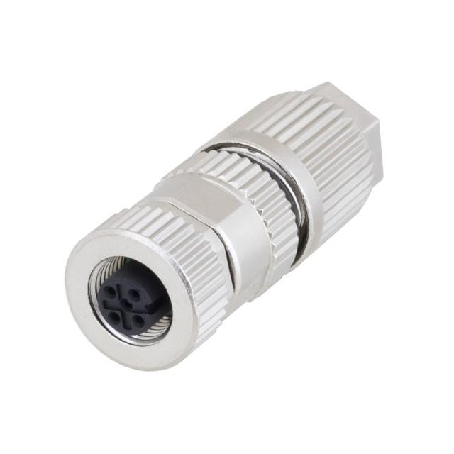 M12 4A-F FLDTRM 26-22AWG SHLD