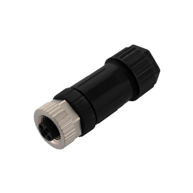 M12 FIELD TERM, 4TM, 16-20AWG, S