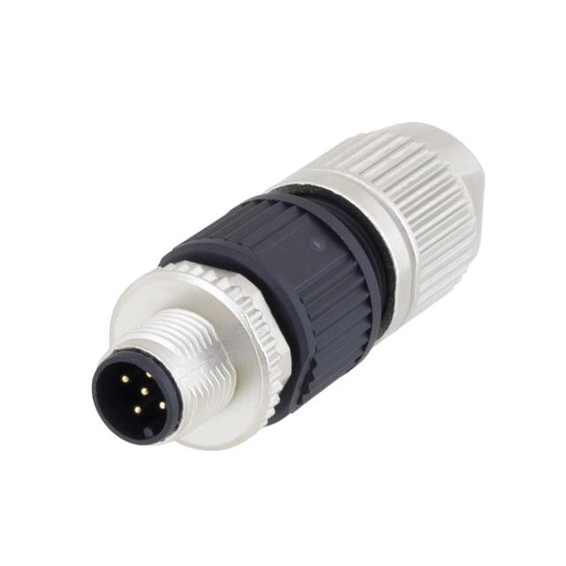 M12 5A-M FIELD TERM 22-20AWG