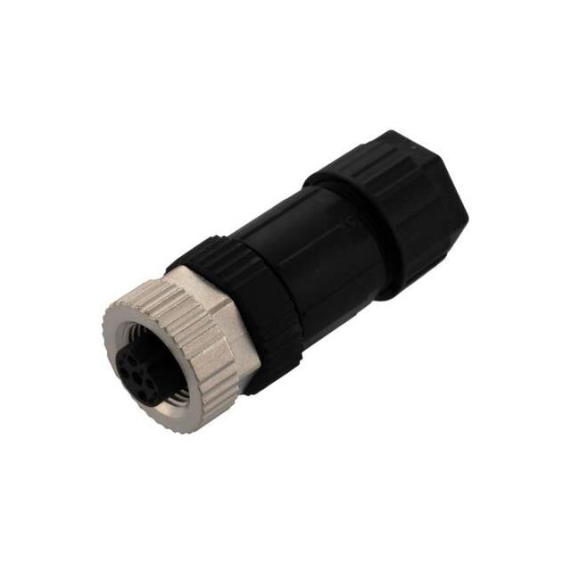 M12 FIELD TERM, 5BF, 18-26AWG, S
