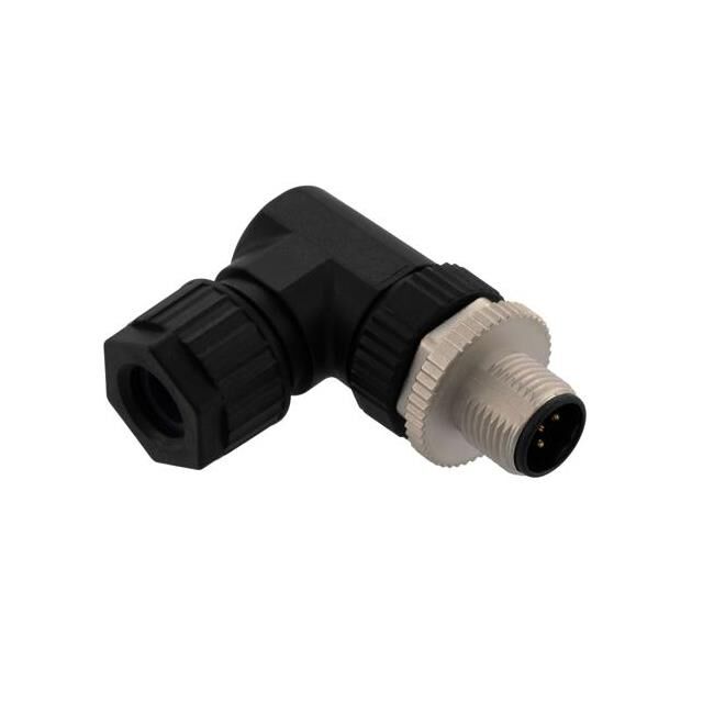 M12 FIELD TERM, 5BRAM, 18-26AWG,