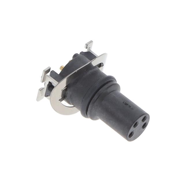 CONN FMALE INSERT 4P GOLD SOLDER