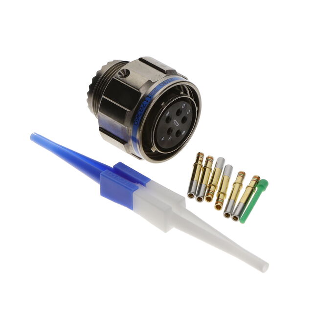 Plug straight cable