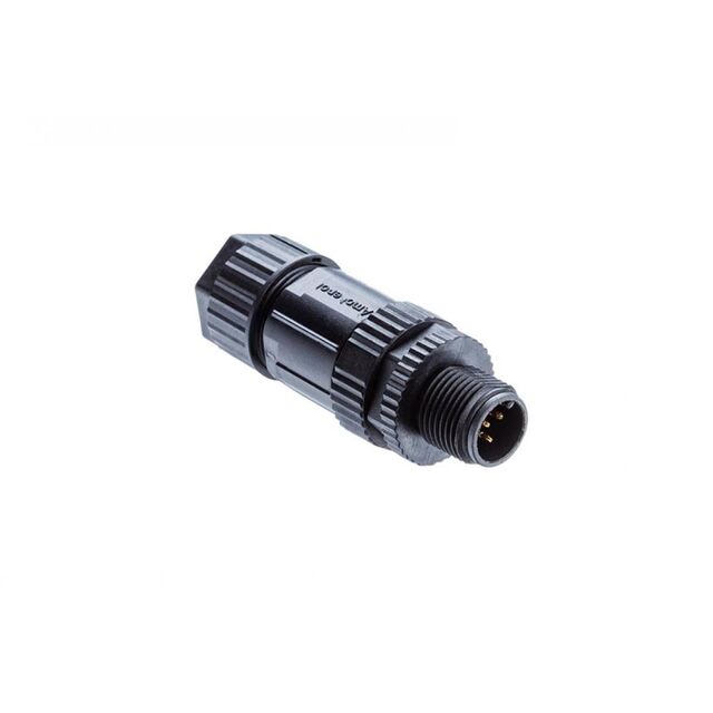 M12 CONN SCREW IN 180