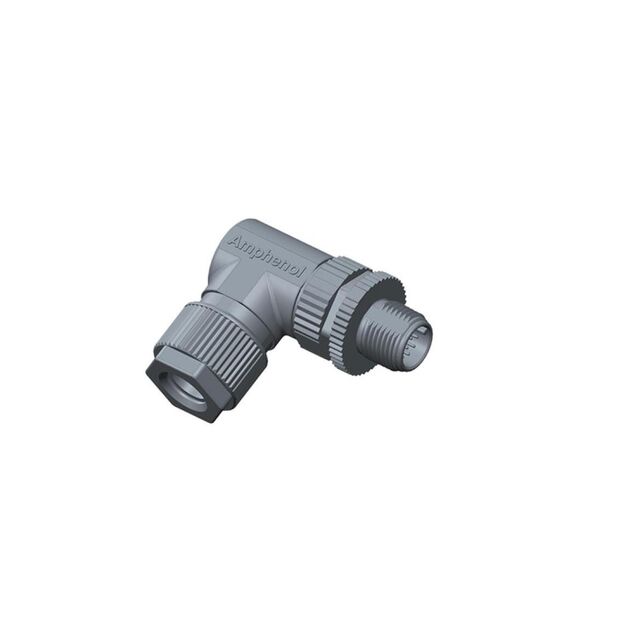 M SERIES, M12, 4A, 05 PINS, FIEL