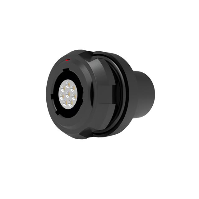 CONN RCPT FMALE 8P GOLD SLDR CUP