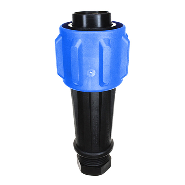 CONN PLUG MALE 3POS NICKEL SCREW