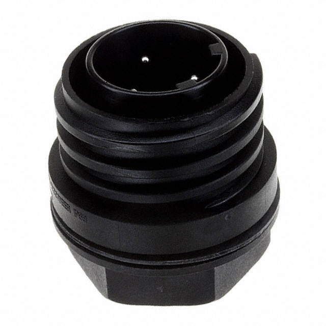 CONN RCPT MALE 3POS NICKEL SCREW