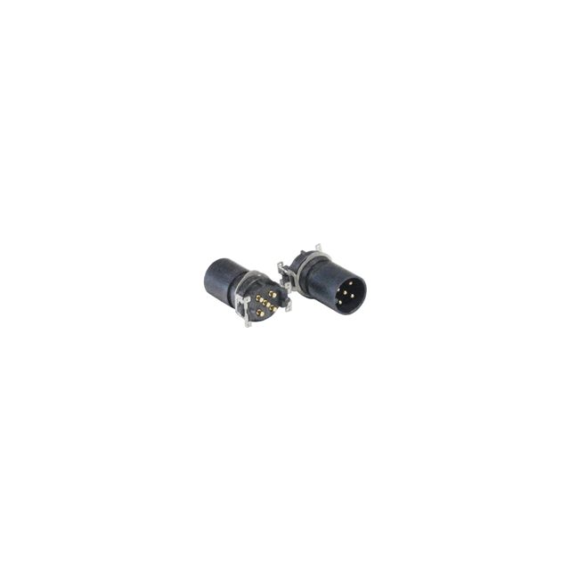 CONN RCPT MALE 5POS GOLD SOLDER