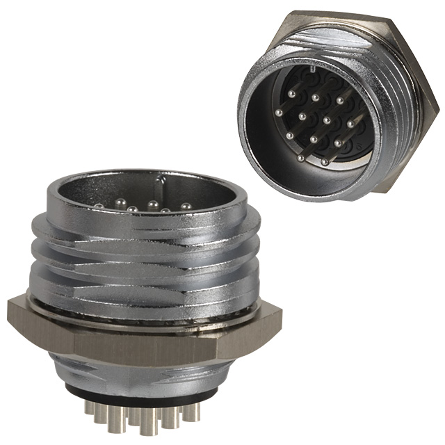CONN RCPT MALE 12 POS