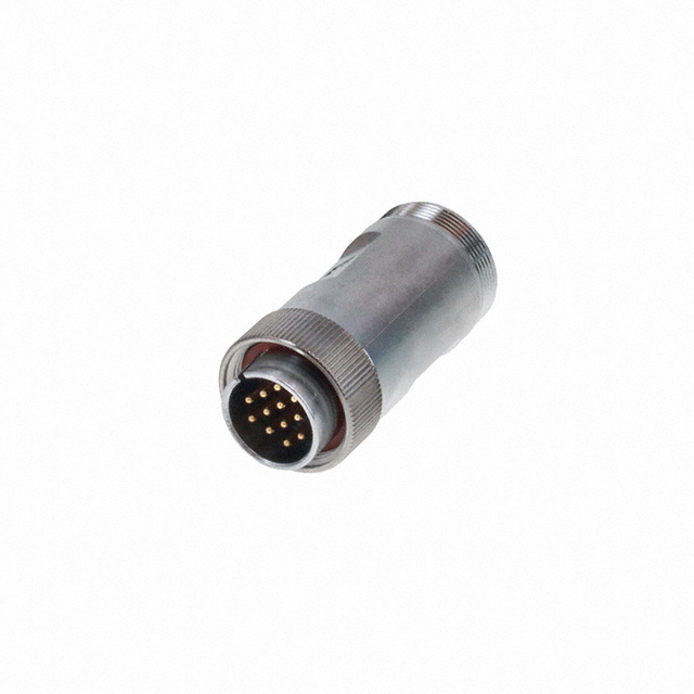 CONN PLUG MALE 12P GOLD SLDR CUP