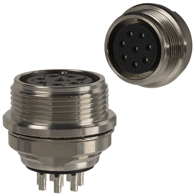 CONN RCPT FMALE 8POS SOLDER CUP