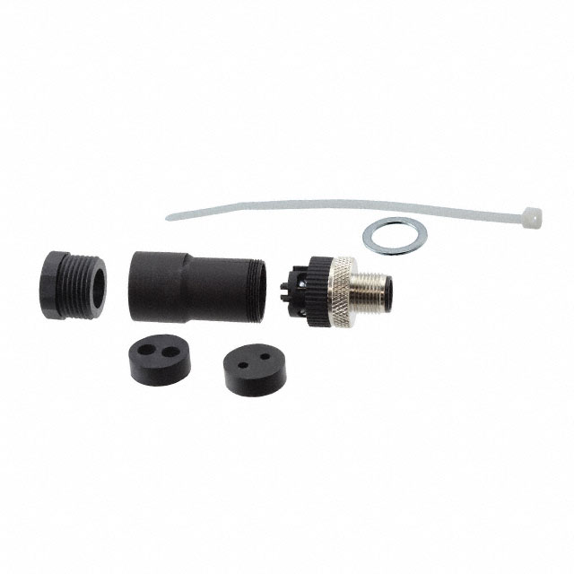 CONN RCPT MALE 4P SCREW 5PK