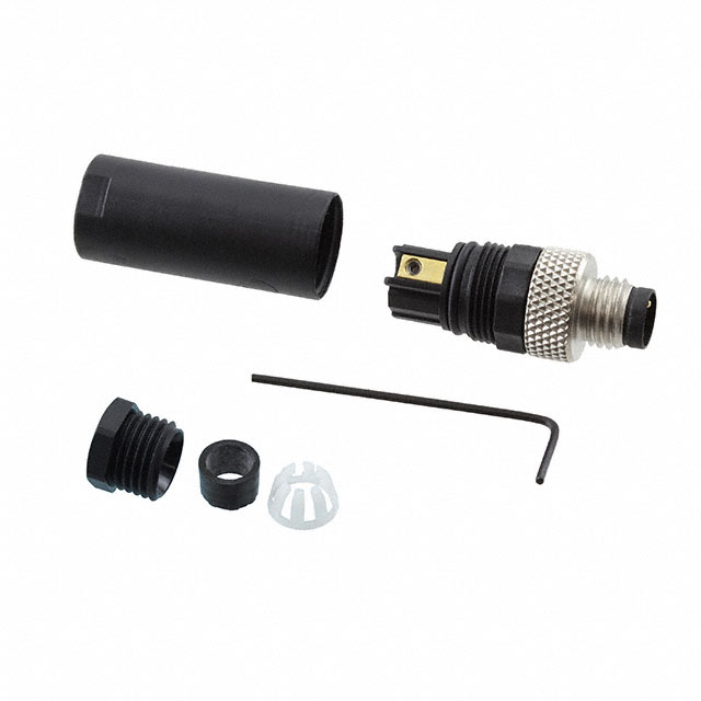 CONN PLUG MALE 3POS GOLD SCREW