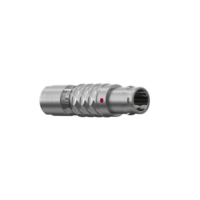 CONN PLUG MALE 6P GOLD SLDR CUP