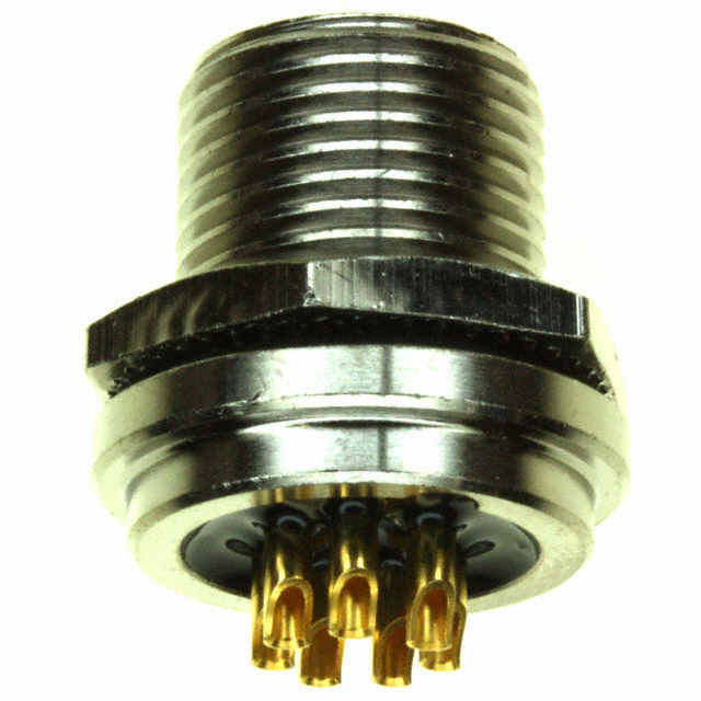 CONN RCPT MALE 7P GOLD SLDR CUP