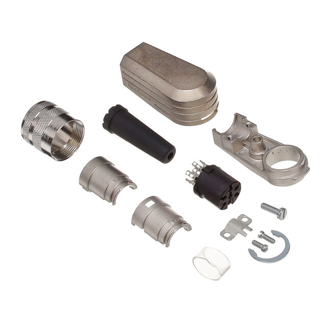 CONN PLUG FMALE 6P SOLDER CUP